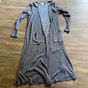 Lularoe gray duster